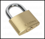 Sealey PL102 Brass Body Padlock 50mm