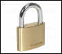 Sealey PL102 Brass Body Padlock 50mm