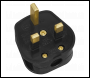Sealey PL13/320 13A Plug, Black - Pack of 20