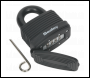 Sealey PL302CW Steel Body Weatherproof Combination Padlock 48mm