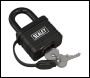 Sealey PL302W Steel Body Weatherproof Padlock 54mm