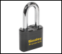 Sealey PL603L Premier™ Steel Body Combination Padlock Long Shackle 62mm