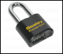 Sealey PL603L Steel Body Combination Padlock Long Shackle 62mm