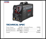 Sealey PP40E Plasma Cutter Inverter 40A 230V