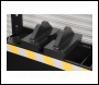 Sealey PPF100S Viking Floor Type Air/Hydraulic Press with Sliding Ram & Foot Pedal 100 Tonne