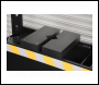 Sealey PPF100S Viking Floor Type Air/Hydraulic Press with Sliding Ram & Foot Pedal 100 Tonne