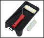 Sealey PR4 4 inch  Paint Roller Set with Tray