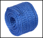 Sealey PR830 8mm x 30m Polypropylene Split Film Twisted Rope, Blue
