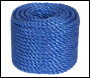 Sealey PR830 8mm x 30m Polypropylene Split Film Twisted Rope, Blue