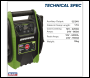 Sealey PRS4400 Premier 12/24V RoadStart® Jump Starter 4400A Peak Amps