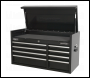 Sealey PTB104008 Premier™ Heavy-Duty Extra-Wide Topchest 8 Drawer 1040mm - Black