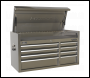 Sealey PTB104008SS Topchest 8 Drawer 1055mm Extra-Wide Stainless Steel Heavy-Duty