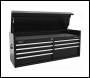 Sealey PTB141507 Topchest 7 Drawer 1415mm Extra-Wide Heavy-Duty Black