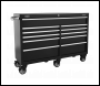 Sealey PTB143011 Rollcab 11 Drawer 1430mm Extra-Wide Heavy-Duty Black