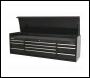 Sealey PTB181510 Premier™ Heavy-Duty Extra-Wide Topchest 10 Drawer 1830mm - Black