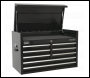 Sealey PTB91508 Topchest 8 Drawer 915mm Heavy-Duty Black