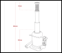 Sealey PTBJ10S Viking Telescopic Bottle Jack 10 Tonne