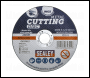 Sealey PTC/100CET Cutting Disc Ø100 x 1.2mm Ø16mm Bore