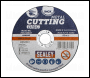 Sealey PTC/100CT Cutting Disc Ø100 x 1.6mm Ø16mm Bore