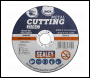 Sealey PTC/100CT 100 x 1.6mm Cutting Disc 16mm Bore