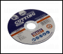 Sealey PTC/115CT Cutting Disc Ø115 x 1.6mm Ø22mm Bore