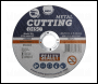 Sealey PTC/125CET Cutting Disc Ø125 x 1.2mm Ø22mm Bore