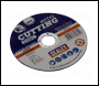 Sealey PTC/125CT Cutting Disc Ø125 x 1.6mm 22mm Bore