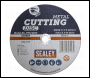 Sealey PTC/230C Cutting Disc Ø230 x 3mm 22mm Bore
