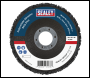 Sealey PTC/CW115 Polycarbide Abrasive Strip Disc Black 115 x 13 x 22mm