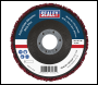 Sealey PTC/CW115R Polycarbide Abrasive Strip Disc 115 x 13 x 22mm - Red