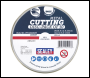 Sealey PTC11510CET 115 x 1.2mm Cutting Disc 22mm Bore - Pack of 10