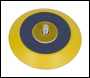 Sealey PTC75VAM14 75mm Hook & Loop Backing Pad 1/4 inch UNC Male
