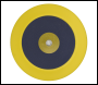 Sealey PTC75VAM14 75mm Hook & Loop Backing Pad 1/4 inch UNC Male