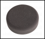 Sealey PTCCHV150P Buffing & Polishing Foam Head Hook-and-Loop Ø150 x 50mm Black/Soft