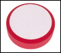 Sealey PTCCHV150R Hook-and-Loop Buffing & Polishing Foam Head 150 x 50mm - Red/Ultra-Soft