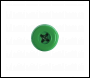 Sealey PTNPG Numberplate Screws 4.8 x 18mm, Green - Pack of 50