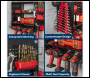 Sealey PTSR4 Power Tool Storage Rack with Shelves