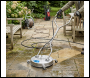 Sealey PWAK18 18 inch  Surface Cleaner with Dual Handle & Rotating Spray Bar - Stainless Steel