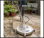 Sealey PWAK24 24 inch  Surface Cleaner with Dual Handle & Rotating Spray Bar - Stainless Steel