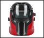 Sealey PWH1 Auto Darkening Welding Helmet Shade 9-13 - Red