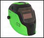 Sealey PWH3 Auto Darkening Welding Helmet Shade 9-13 - Green