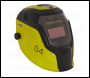 Sealey PWH4 Auto Darkening Welding Helmet Shade 9-13 - Yellow