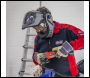 Sealey PWH603 Auto Darkening Solar Powered Flip-Up Welding Helmet Shade 9-13