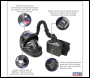 Sealey PWH618 Auto Darkening Welding Helmet with TH3 Powered Air Purifying Respirator (PAPR)