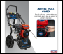 Sealey PWM2500SP Pressure Washer 198bar 513L/hr Self-Priming 5.8hp Petrol