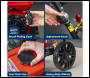 Sealey PWM2500SP Pressure Washer 198bar 513L/hr Self-Priming 5.8hp Petrol