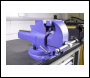 Sealey QAV150 Quick Action Cast Iron Vice with Swivel Base 150mm