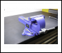 Sealey QAVE125 Quick Action SG Iron Vice with Swivel Base 125mm