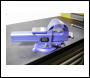 Sealey QAVE125 Quick Action SG Iron Vice with Swivel Base 125mm