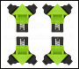 Sealey QBC04 Mitre Wood Corner Clamp Set 4pc